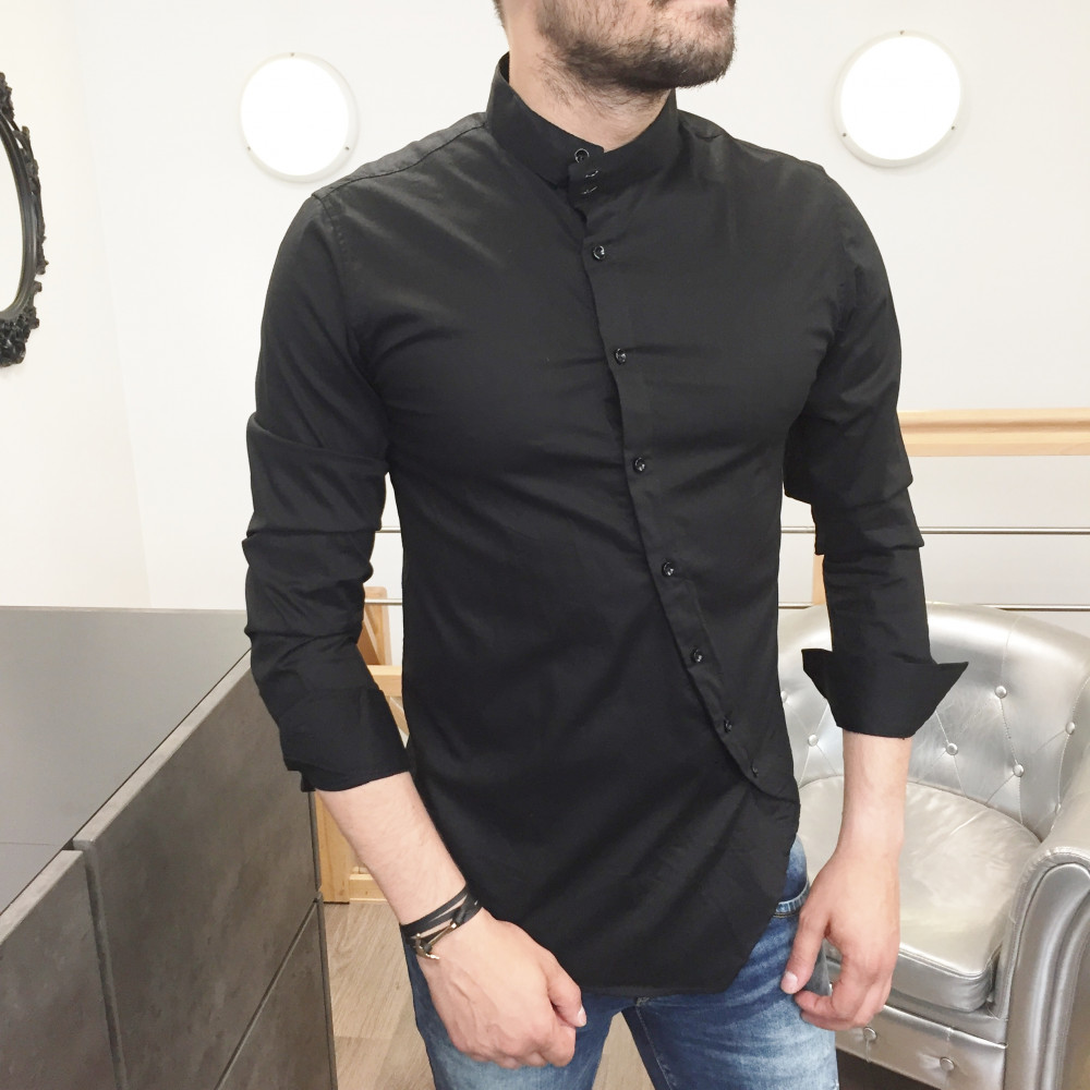 Chemise homme noire