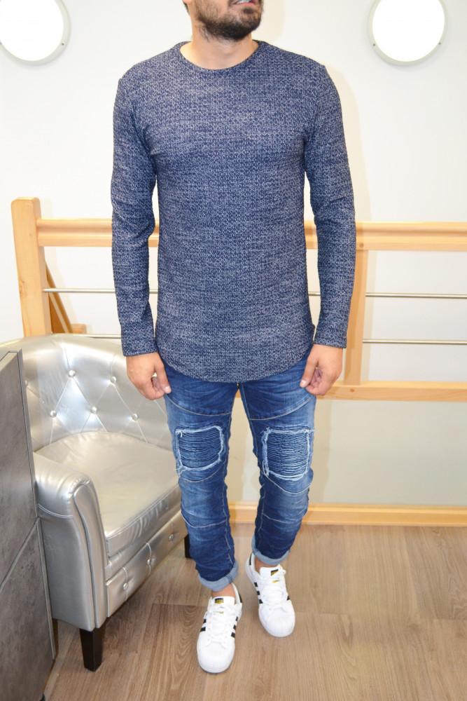 Pull homme oversize