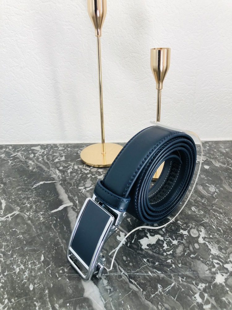 Ceinture homme bleu réglage automatique