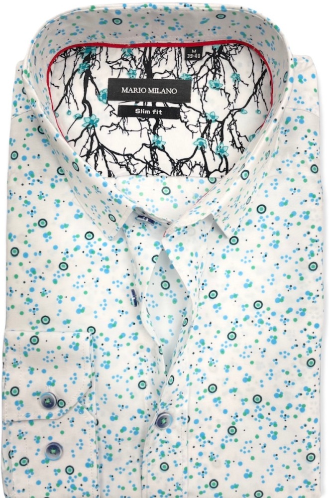 chemise homme à motifs