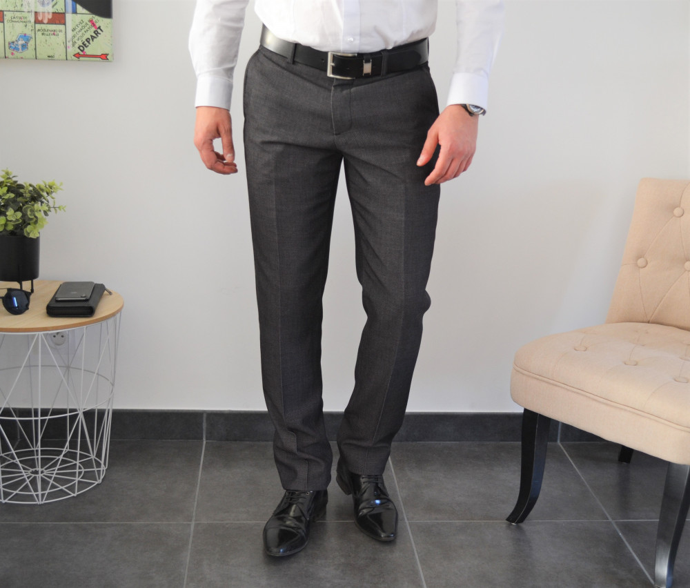 Costume homme slim anthracite 3 pièces