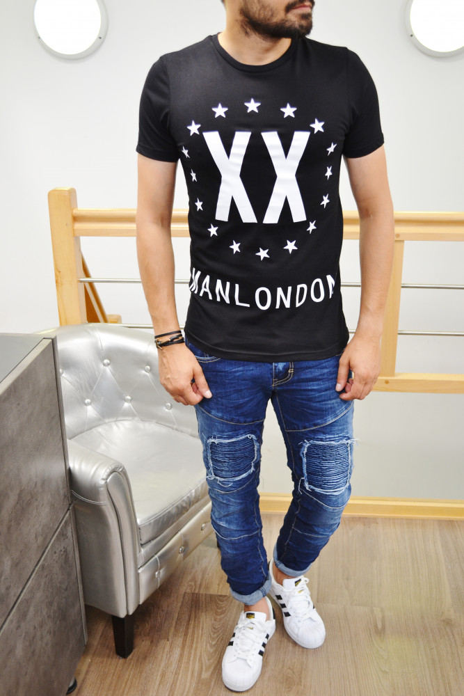 T-shirt homme noir