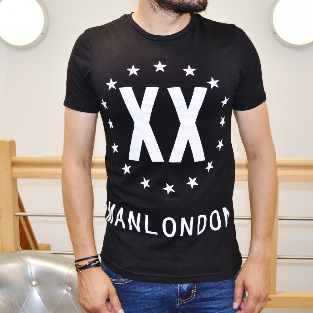 T-shirt homme noir