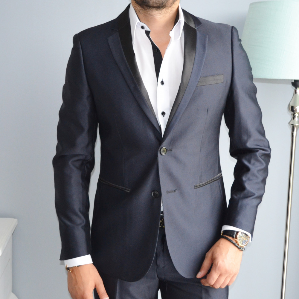 Costume homme bleu Pablo