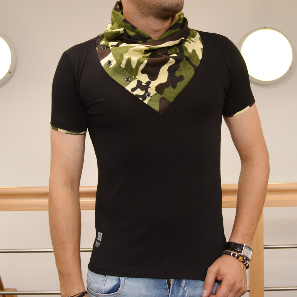 T-shirt homme camouflage