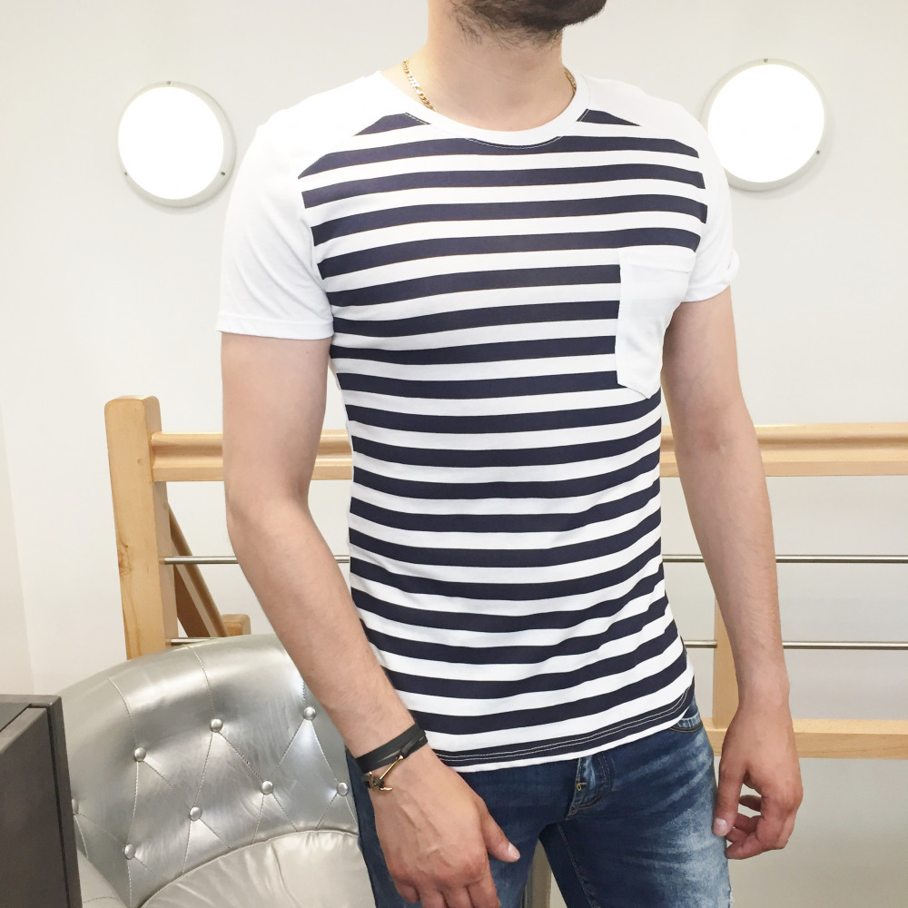 T-shirt homme blanc