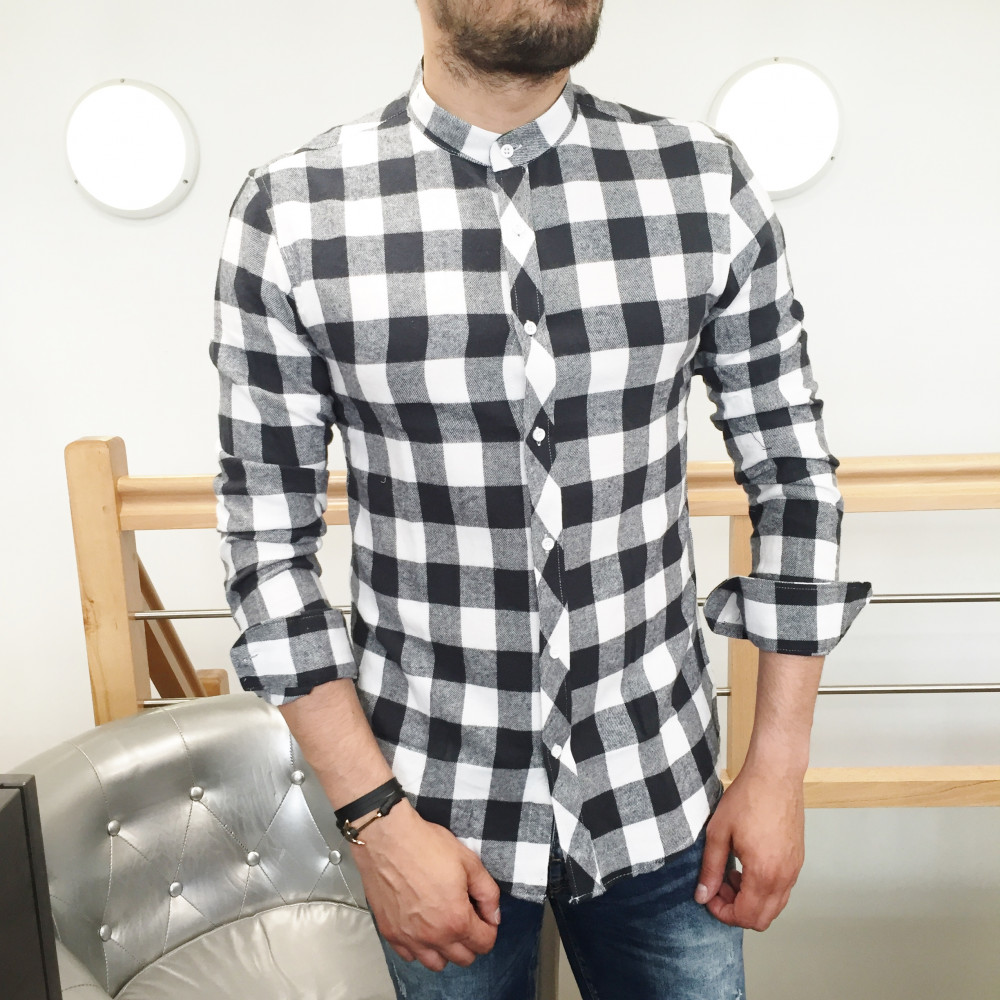 Chemise homme à carreaux