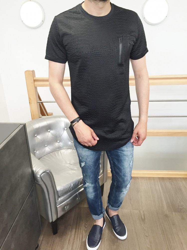 T-shirt homme noir