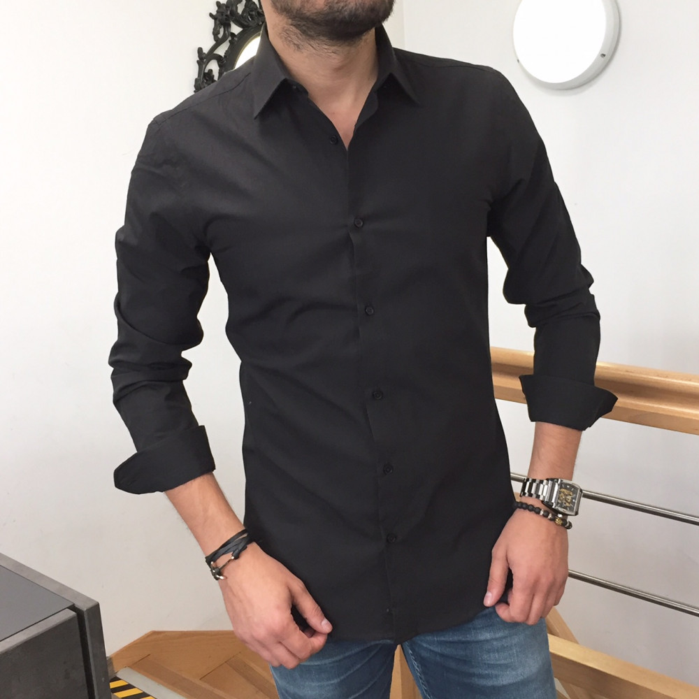 Chemise Homme Manches Courtes Blanche - Taille M - Coupe Regular - Sans étiquette (neuf)