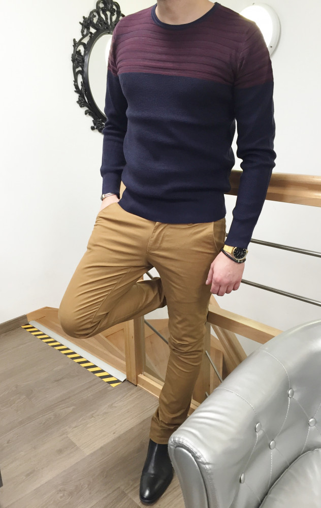 Pull marine bicolors