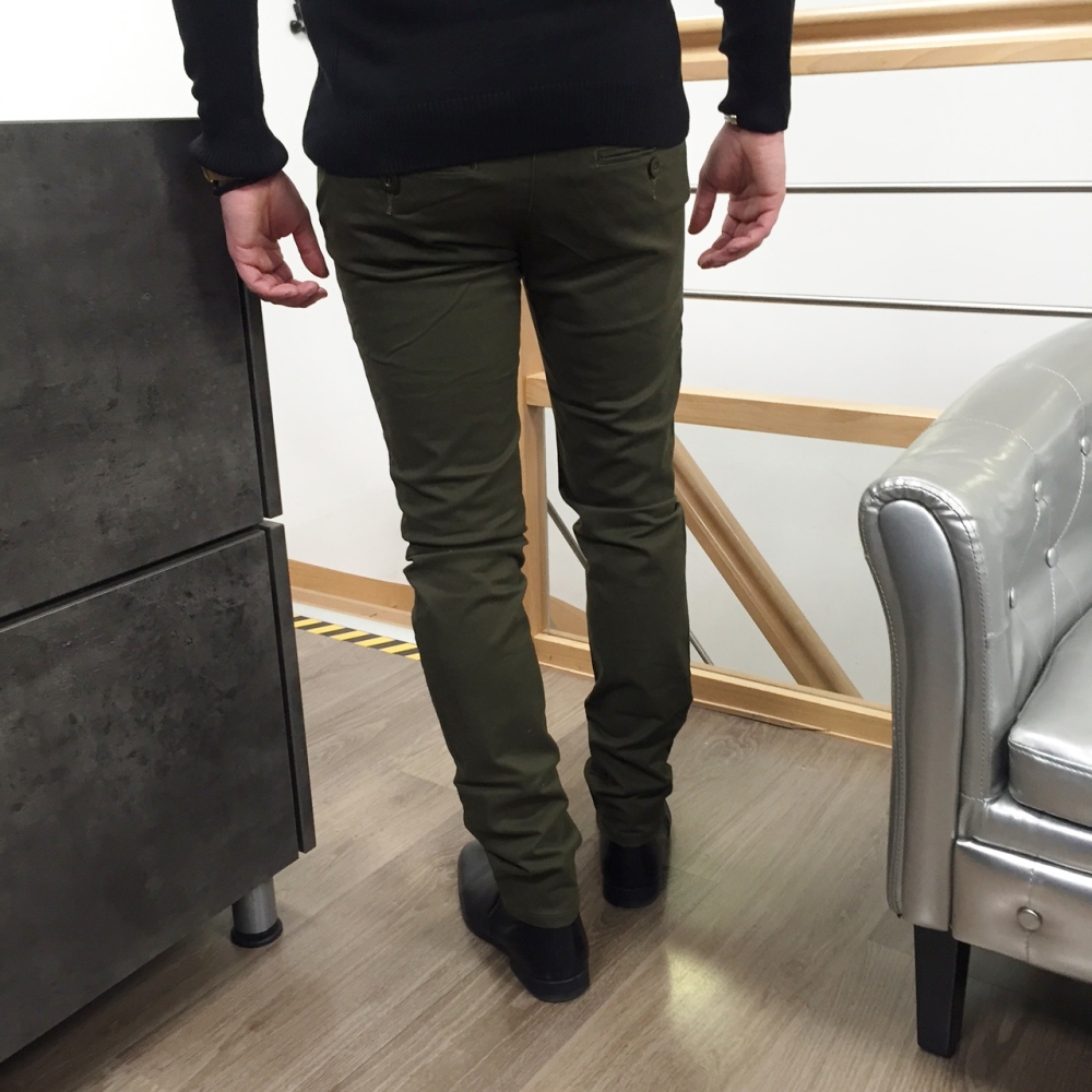 Pantalon chino khaki milano