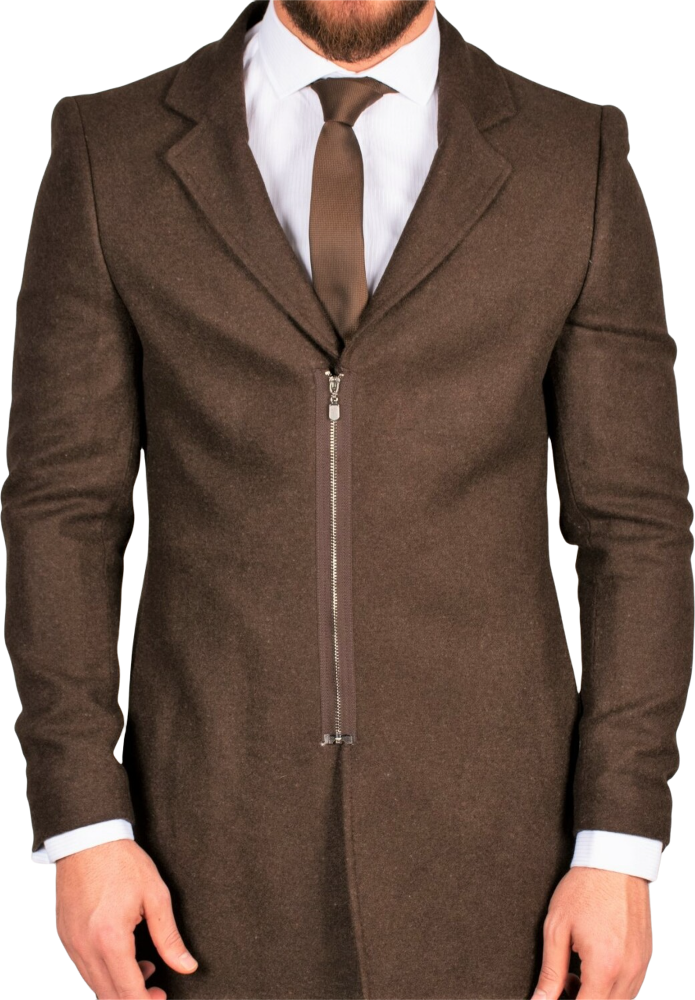 manteau slim homme