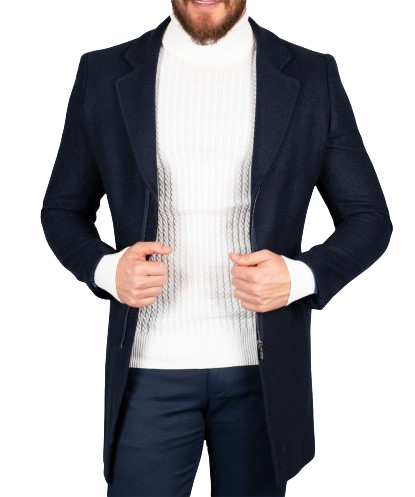 manteau homme slim