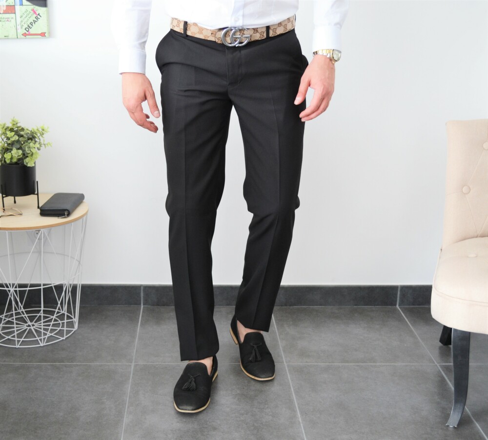 Pantalon habillé homme noir