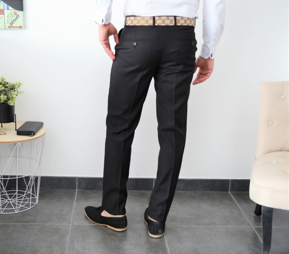 Pantalon habillé homme noir