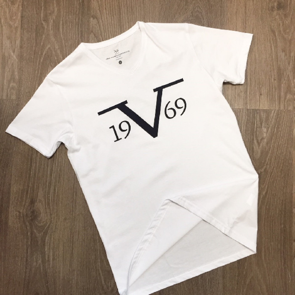 T-shirt Versace 1969 blanc modèle Salerne