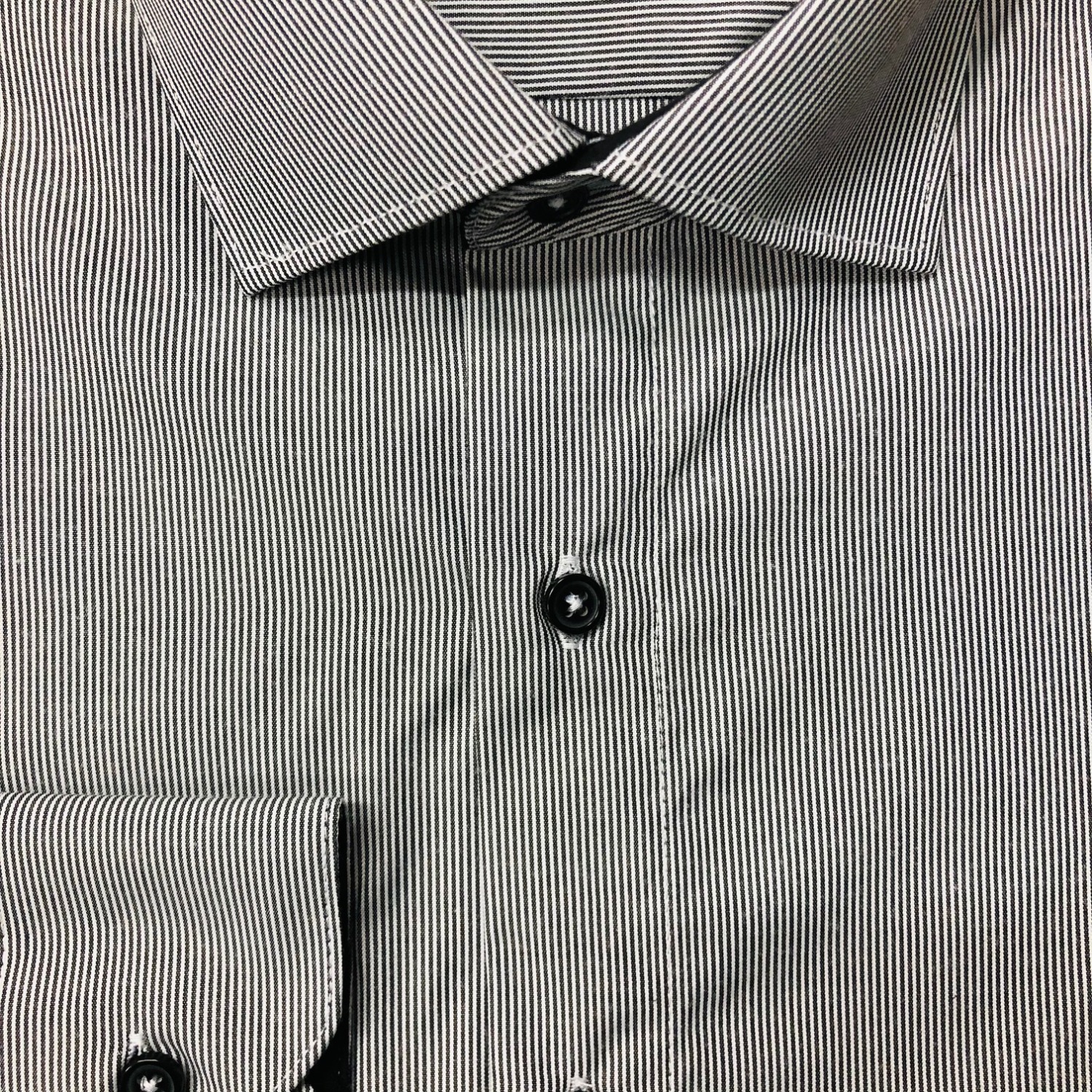 chemise homme blanche avec rayures